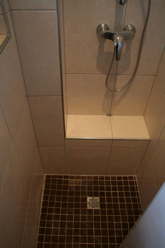 douche carrelée